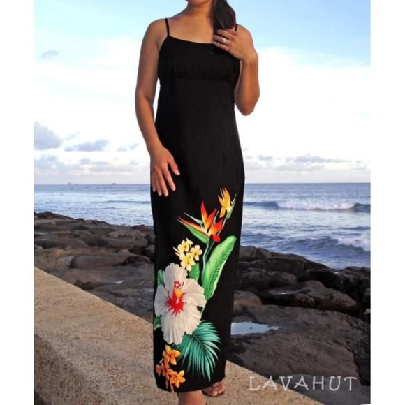 Lava Hut Dresses & Skirts - Tropicana Long Hawaiian Dress
